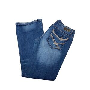 Petrol Casey Jeans Women's‎ 10 approx 31x31 Light Blue Bootcut